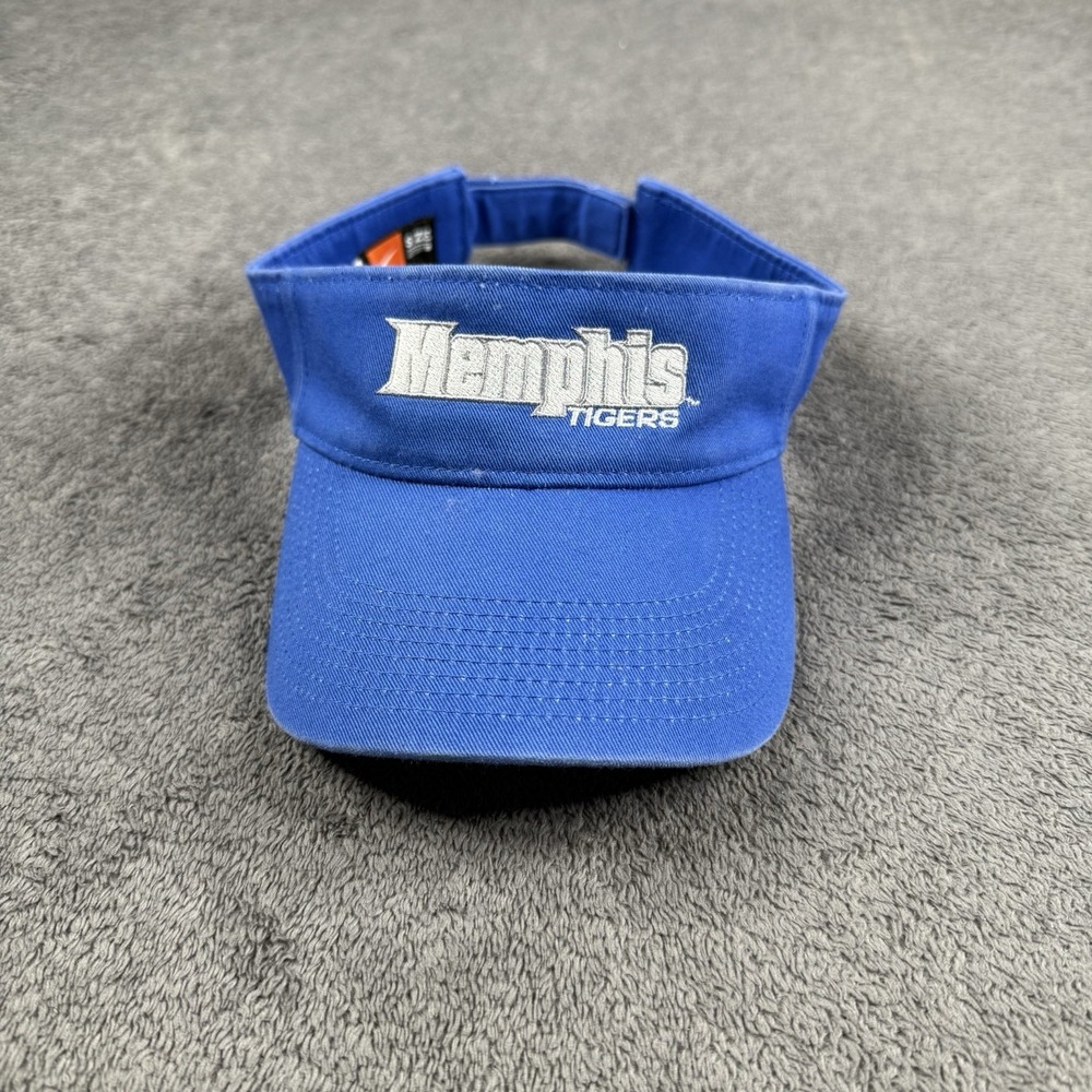 Vintage Memphis‎ Tigers Blue Adjustable Visor Hat Nike